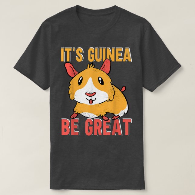 T-shirt Chien de Guinée drôle (Design devant)