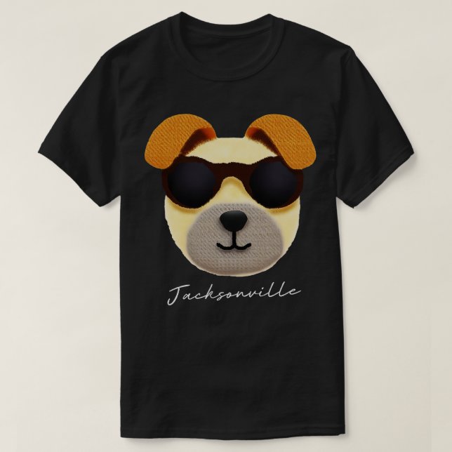 T-shirt Chien de Jacksonville (Design devant)