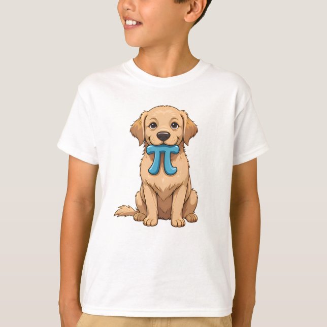 T-shirt Chien De Jour Pi Avec Symbole Pi | Joyeux math de  (Devant)