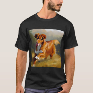 T-shirt Chien de la Nouvelle-Écosse