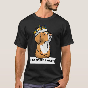 T-shirt Chien de la Nouvelle-Écosse pour l'extraction du c
