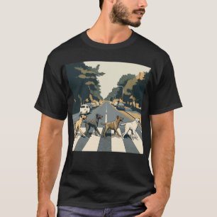 T-shirt Chien de la rue Abbey