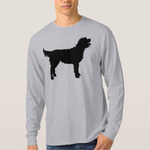T-shirt Chien de Labradoodle (dans le noir)