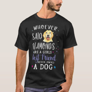 T-shirt Chien de l'amoureux des chiens pour filles du Labr