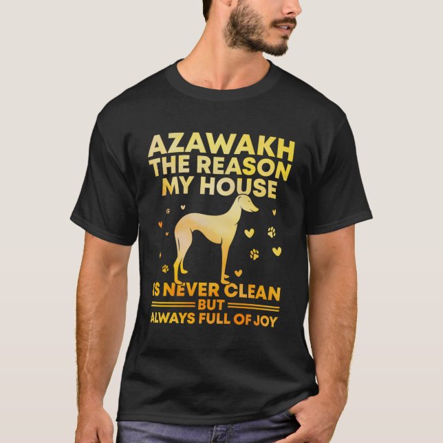 T-shirt Chien de l'Azawakh propriétaire Arabian Greyhound  (Devant)
