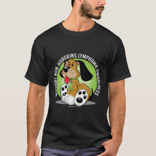 T-shirt Chien de lymphome de Non-Hodgkins