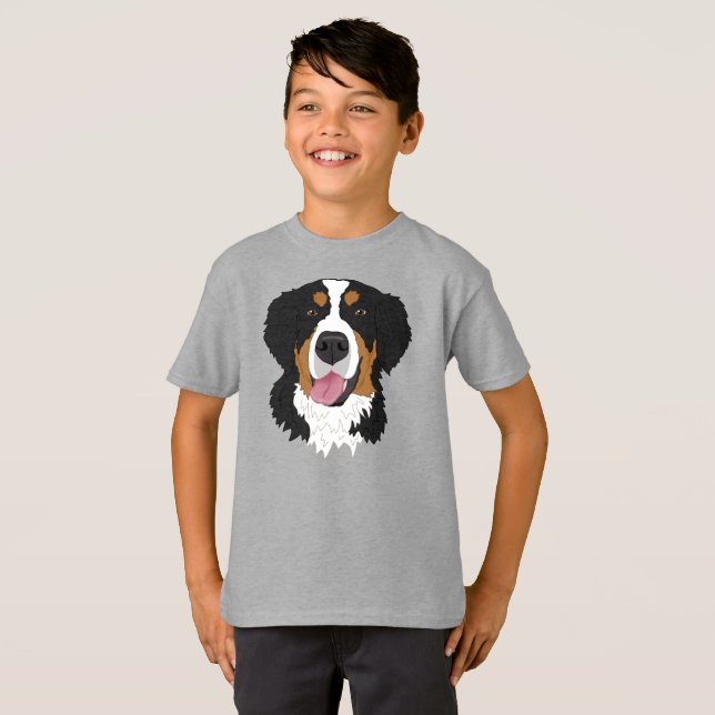 T-shirt Chien de montagne bernois (Devant entier)