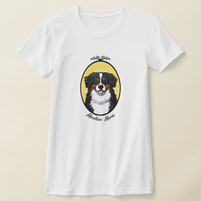 T-Shirt Chien de Montagne Bernois (Poser)