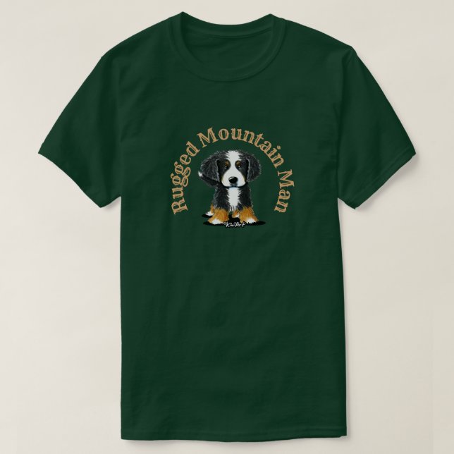 T-shirt Chien de montagne bernois (Design devant)