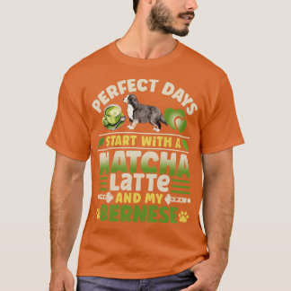 T-shirt Chien de montagne bernois Matcha Latte