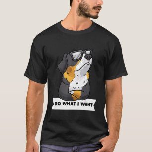 T-shirt Chien de montagne bernois têtu