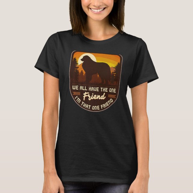 T-shirt Chien de montagne des Pyrénées (Devant)