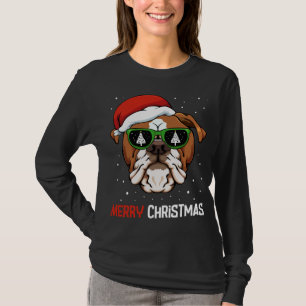 T-shirt Chien de Noël de Noël de Chien de Noël de Chien de
