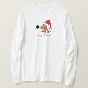 T-shirt Chien de Noël Festif