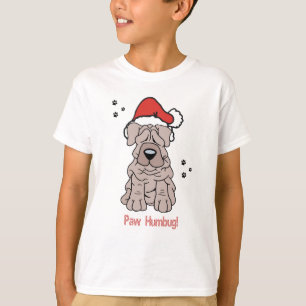 T-shirt Chien de Noël Sharpei