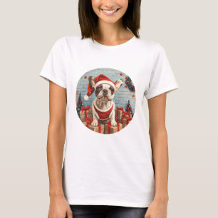 T-shirt Chien de Père Noël