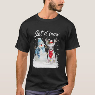 T-shirt Chien de Père Noël Chien de Noël Chien de Noël Chi