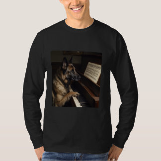 T-shirt Chien de piano berger belge