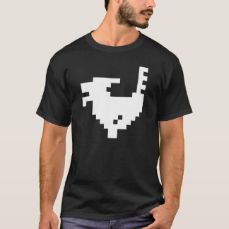 T-shirt Chien de pixel