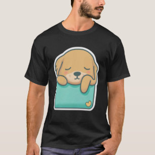 T-shirt Chien de poche Golden Retriever Dog dans votre poc