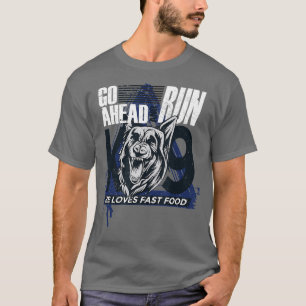 T-shirt Chien de police berger allemand K9