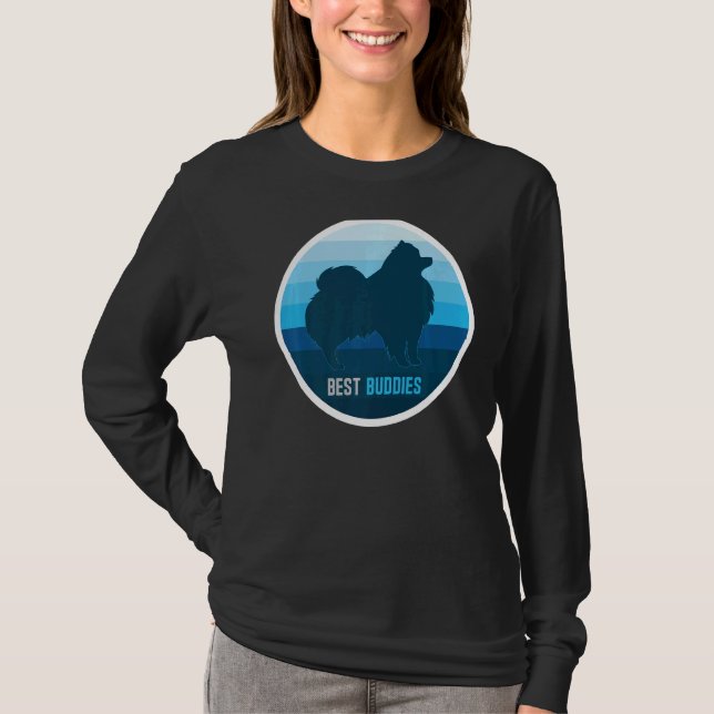 T-shirt Chien de Poméranie Rétro 9 (Devant)