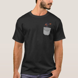 T-shirt Chien De Pot Dabbing Rottweiler Dans Pocket Premiu