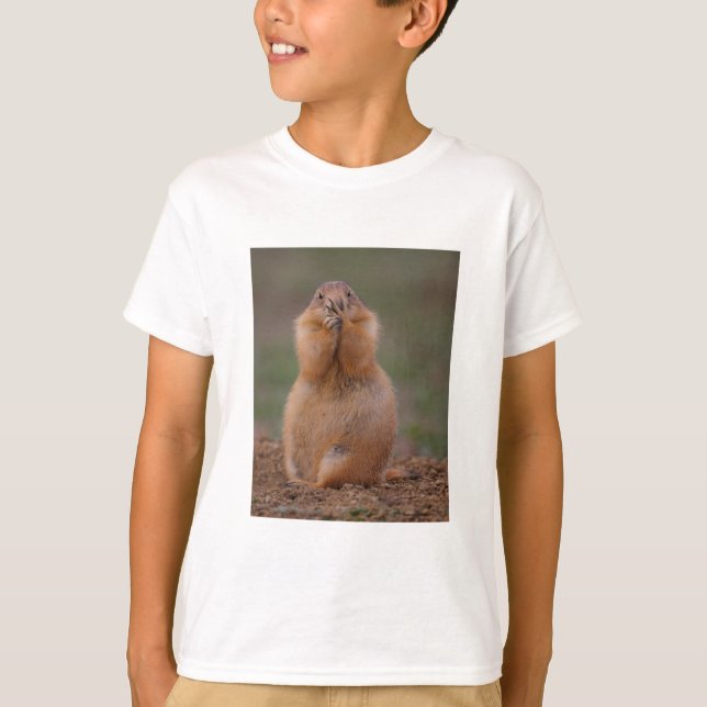 T-shirt Chien de prairie (Devant)