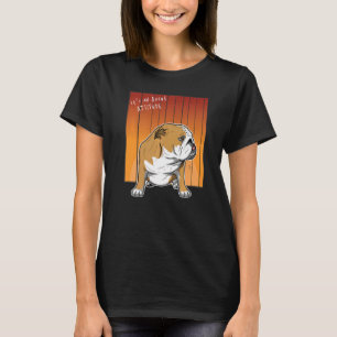 T-shirt Chien de race anglaise britannique Bulldog 83