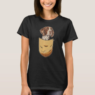 T-shirt Chien de race GSP de pointer à cheveux courts alle