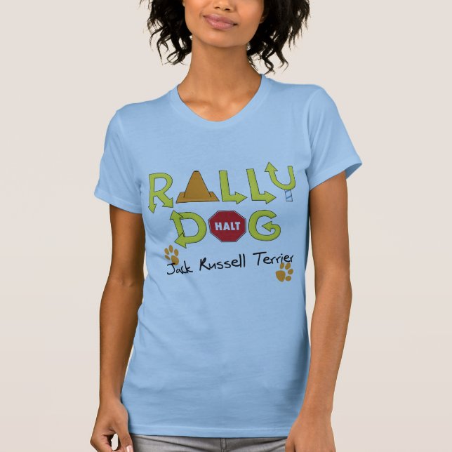 T-shirt Chien de rassemblement de Jack Russell Terrier (Devant)