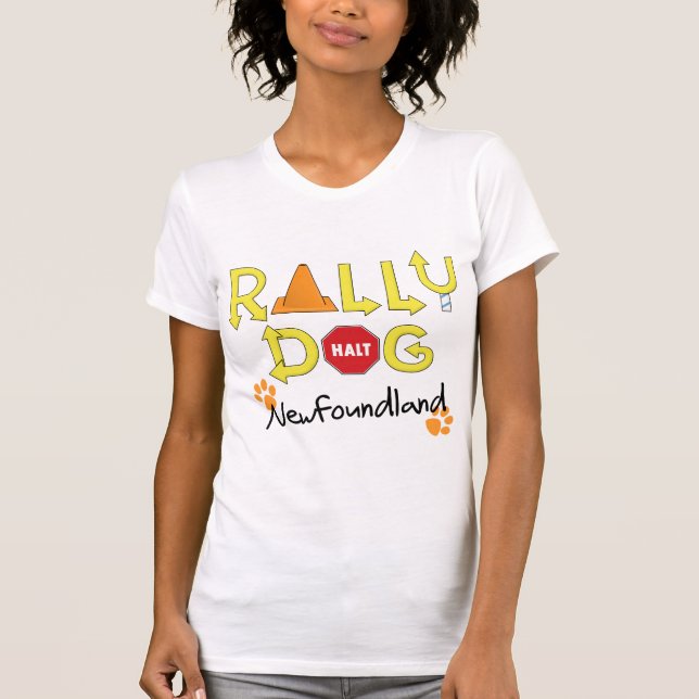 T-shirt Chien de rassemblement de Terre-Neuve (Devant)