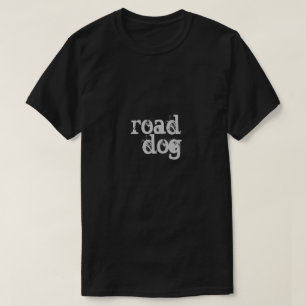 T-shirt chien de route