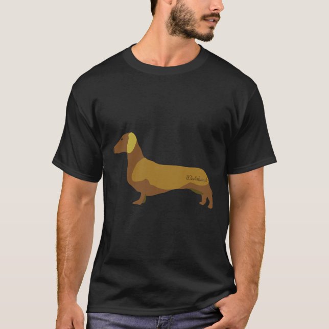 T-shirt Chien de saucisse Dachshund (Devant)
