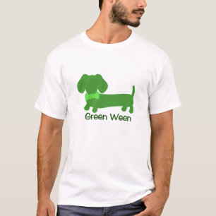 T-shirt Chien de saucisse de teckel de jour de Ween St