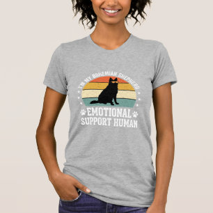T-shirt Chien de soutien émotionnel humain berger bohémien