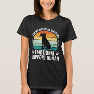T-shirt Chien de soutien émotionnel humain Renard américai