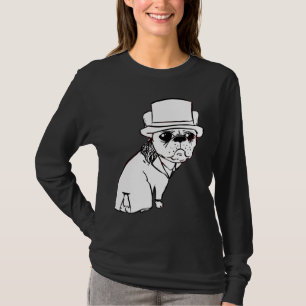 T-shirt Chien de taule français Duke Outline