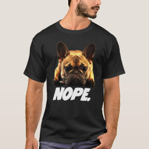 T-shirt Chien de taule français Lazy Frenchie