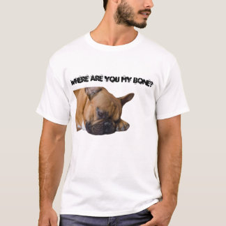 T-shirt Chien de taureau français.