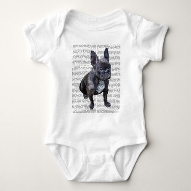 T-shirt Chien de taureau français (Devant)