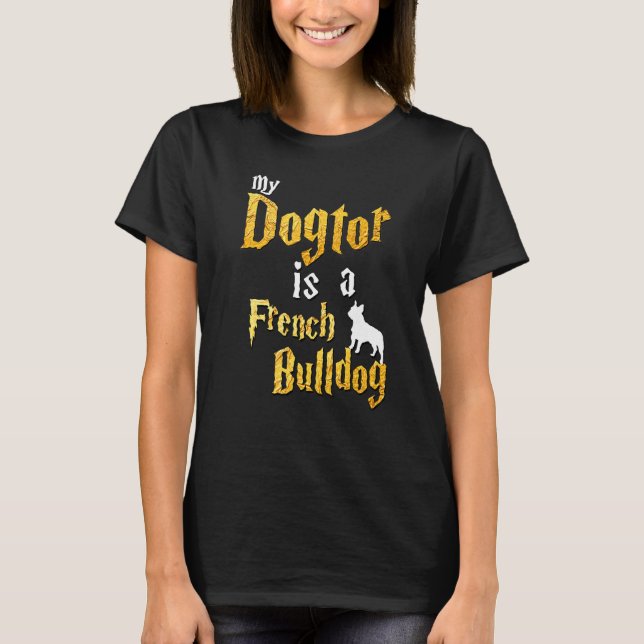 T-shirt Chien de taureau français (Devant)