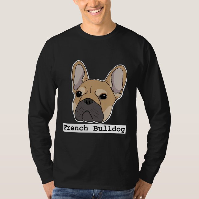 T-shirt Chien de taureau français (Devant)