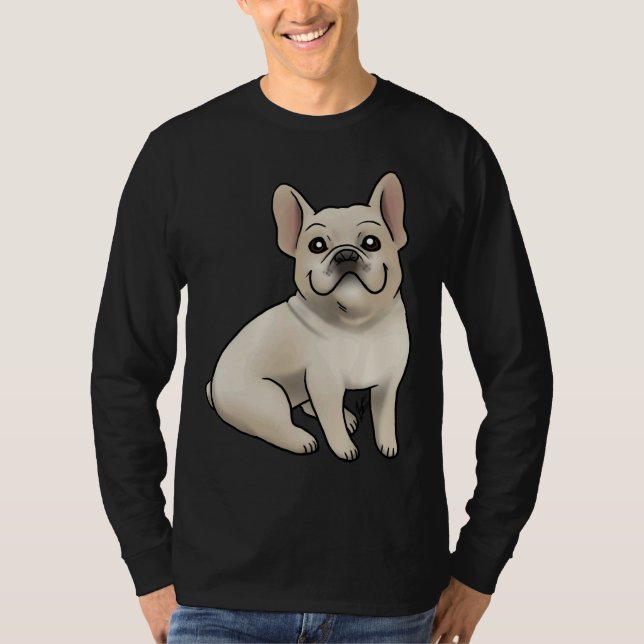 T-shirt Chien de taureau français (Devant)