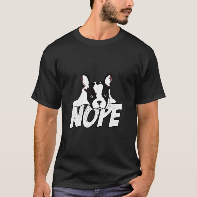 T-shirt Chien de taureau français (Devant)