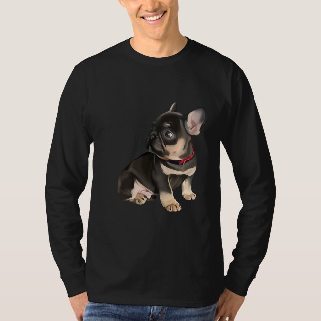 T-shirt Chien de taureau français 1 (Devant)