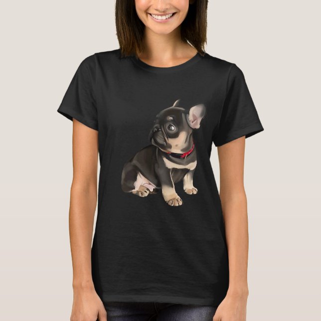 T-shirt Chien de taureau français 1 (Devant)