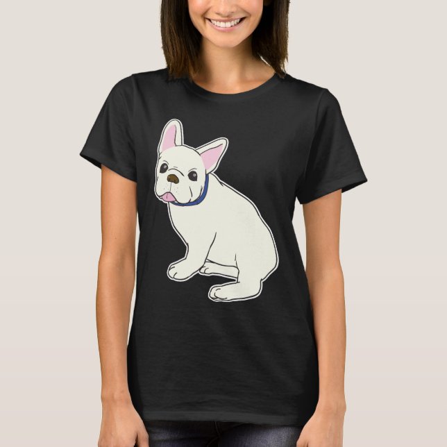 T-shirt Chien de taureau français 74 (Devant)