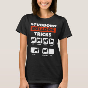 T-shirt Chien de taureau têtu Tricks Chien Animal