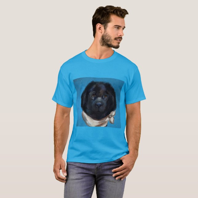 T-shirt Chien de Terre-Neuve                 (Devant entier)